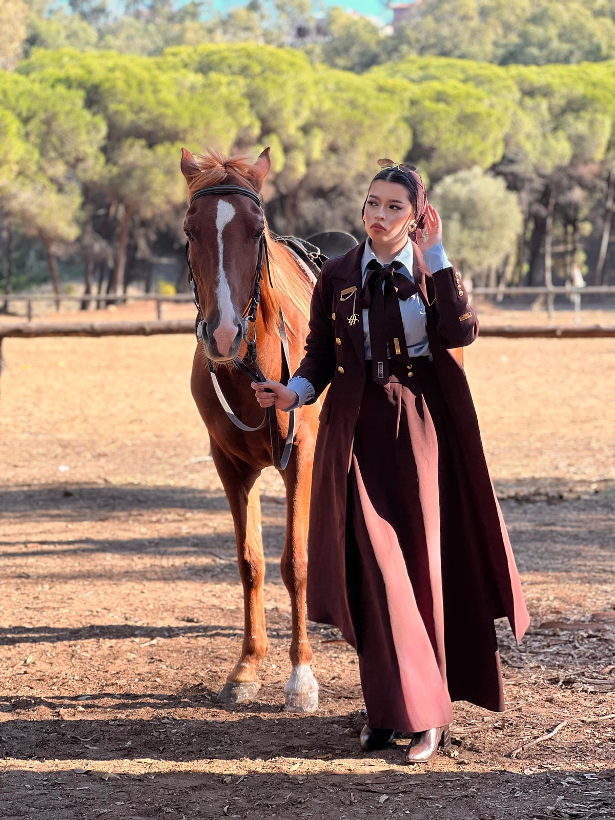 Ensemble Cavallo Rubino(marrant)
