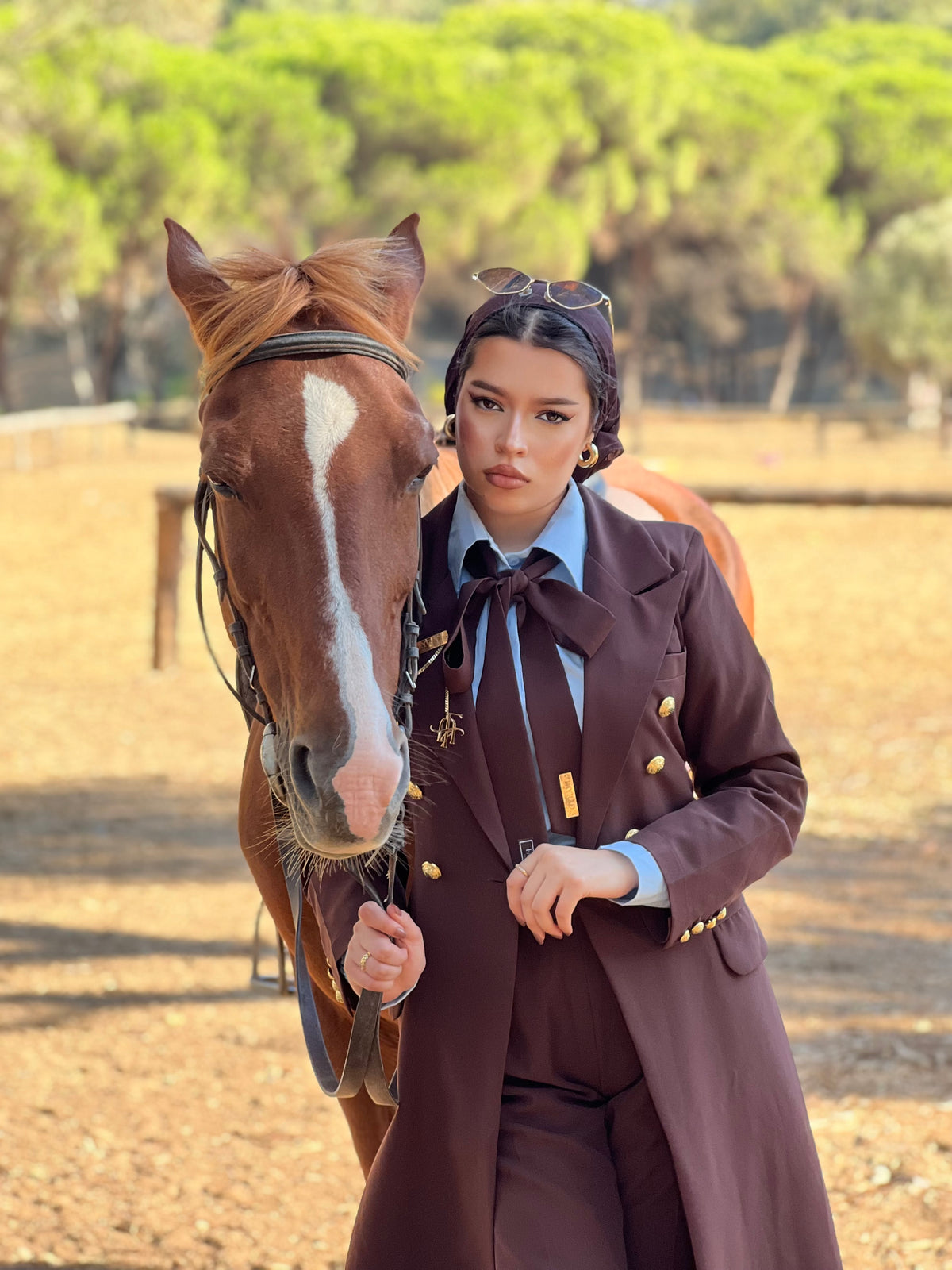 Ensemble Cavallo Rubino(marrant)