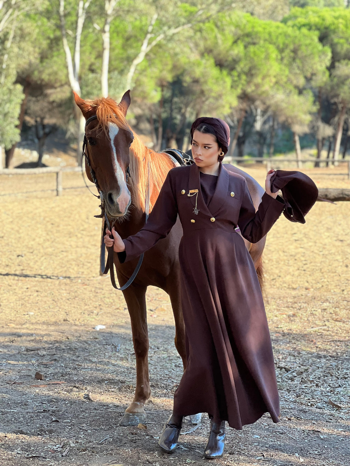 Robe Cavallo Rubino (marrant)