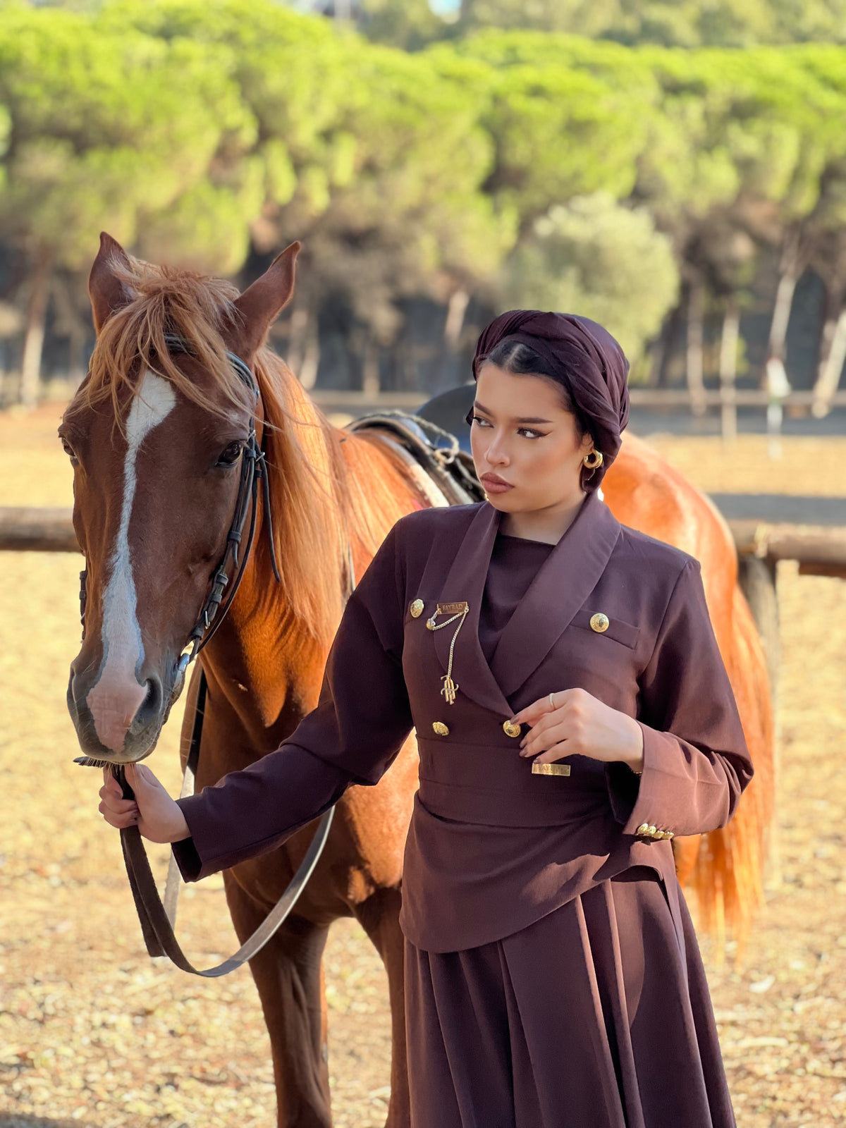 Robe Cavallo Rubino (marrant)