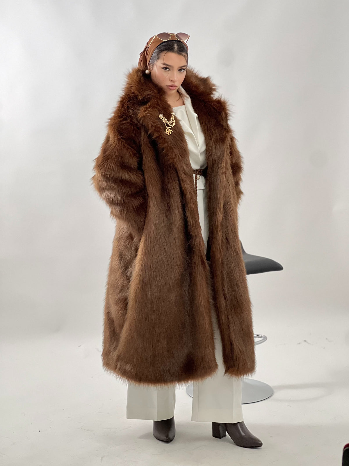 Manteau en fourrure