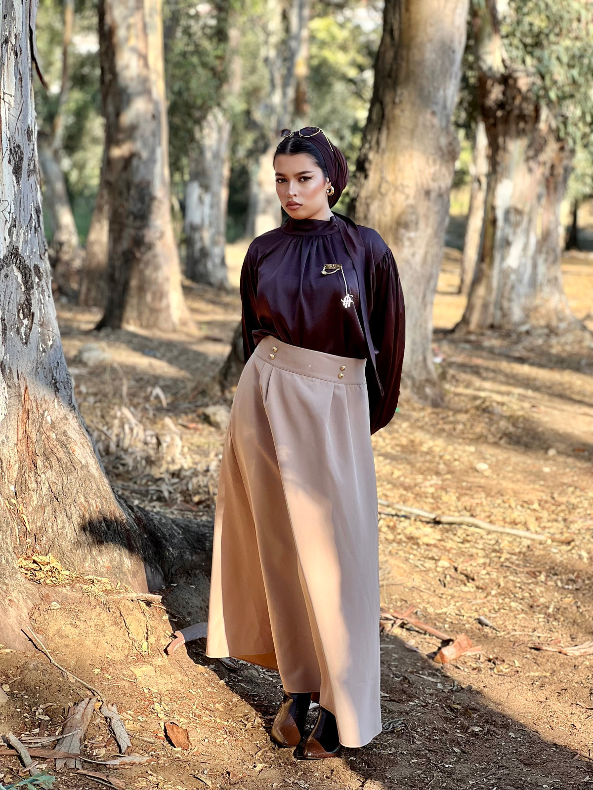Ensemble Cavallo Rubino (beige)
