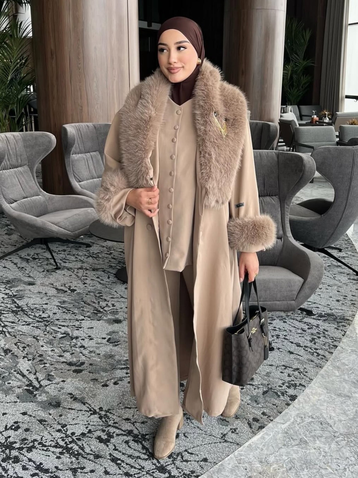 Ensemble Royal Fourrure 🍂