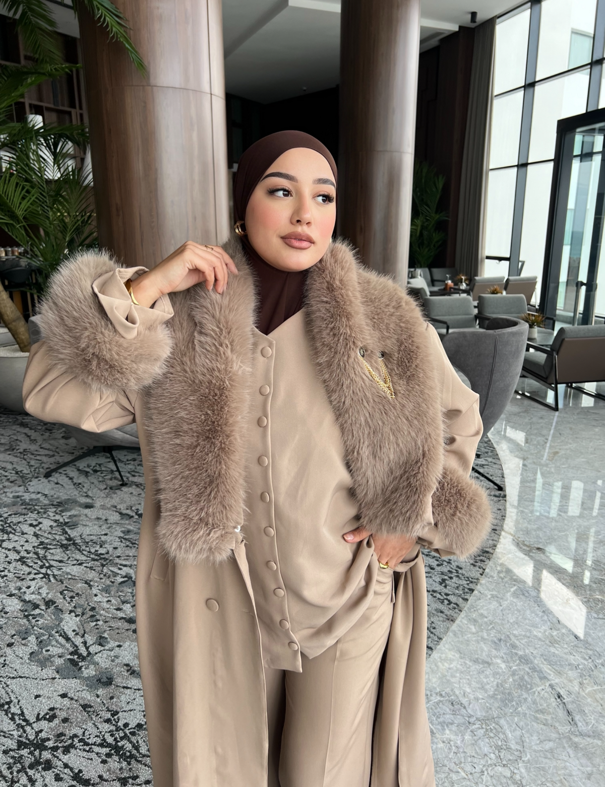 Ensemble Royal Fourrure 🍂
