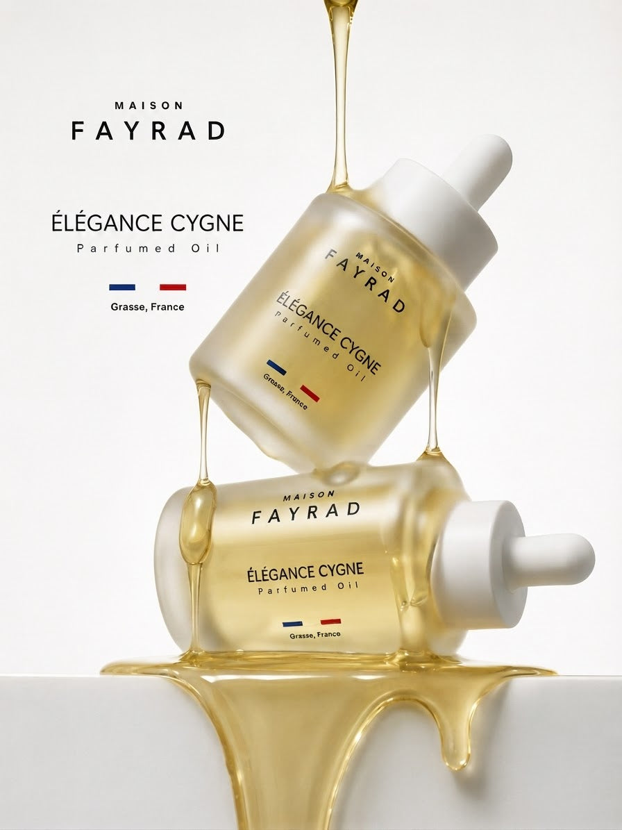 perfume oil élégance, cygne