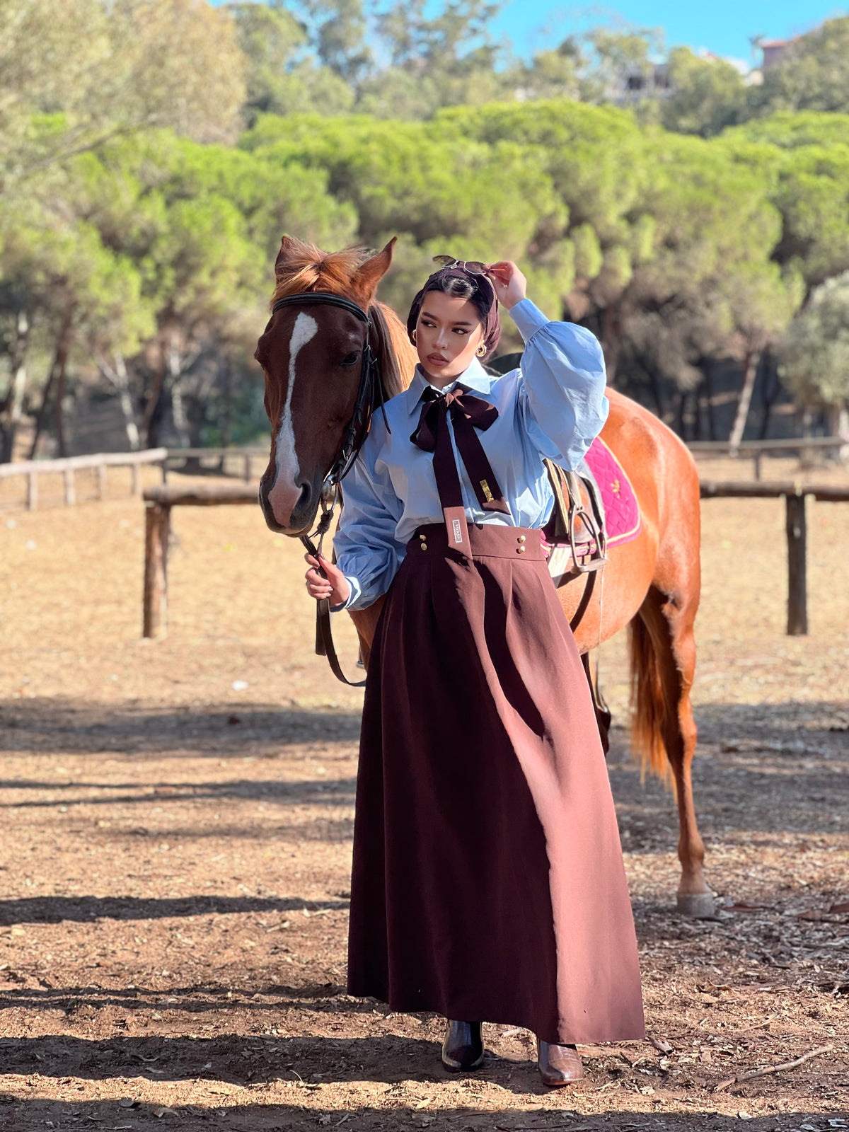 Ensemble Cavallo Rubino(marrant)
