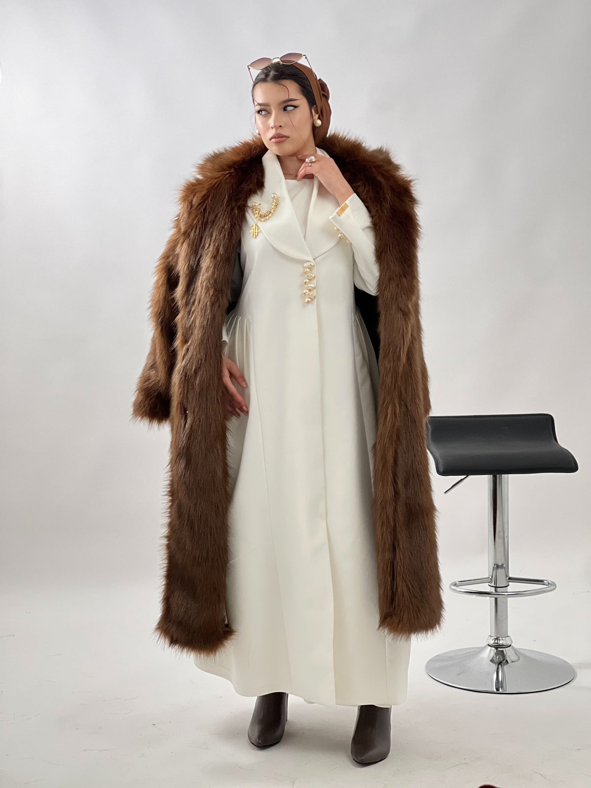 Manteau en fourrure