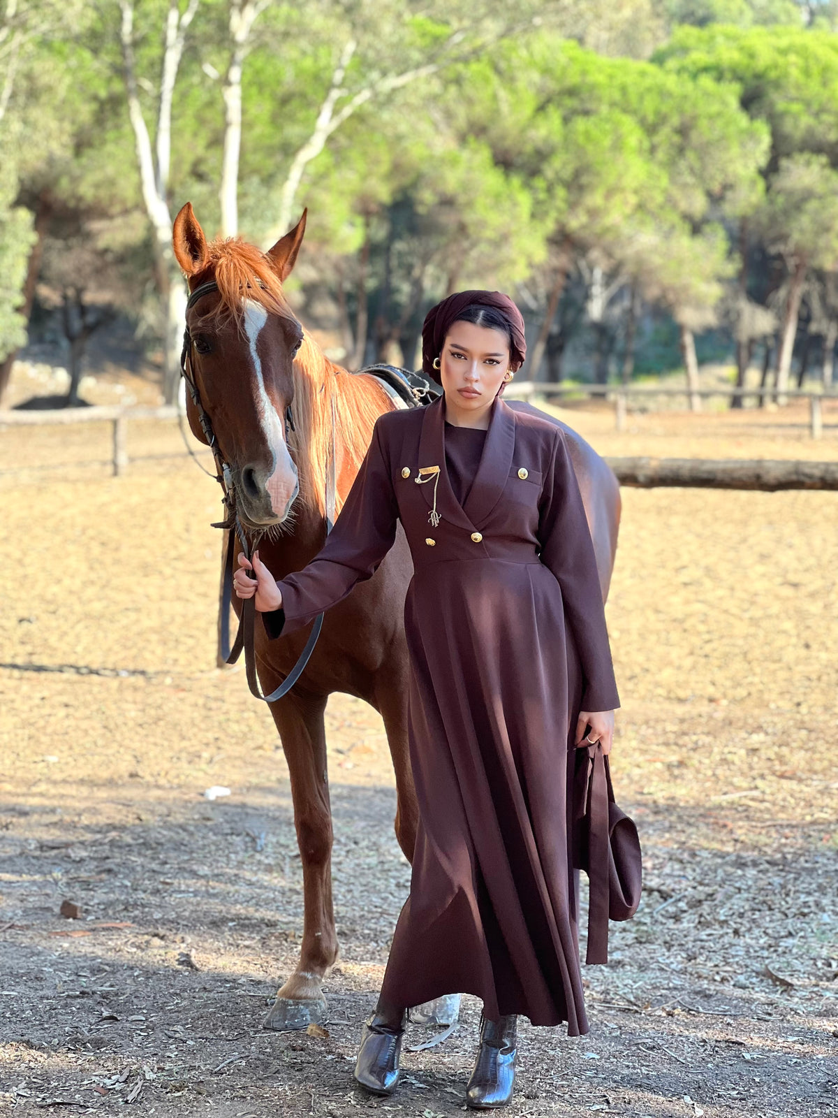 Robe Cavallo Rubino (marrant)