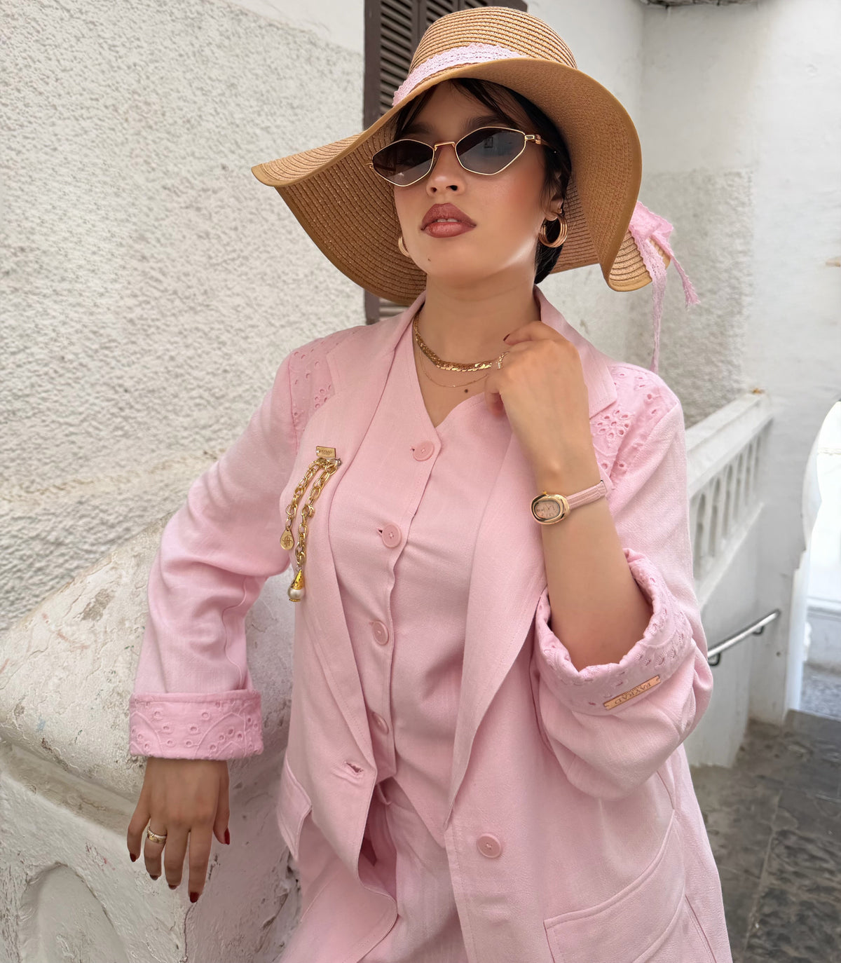 Ensemble pizzo Rosa