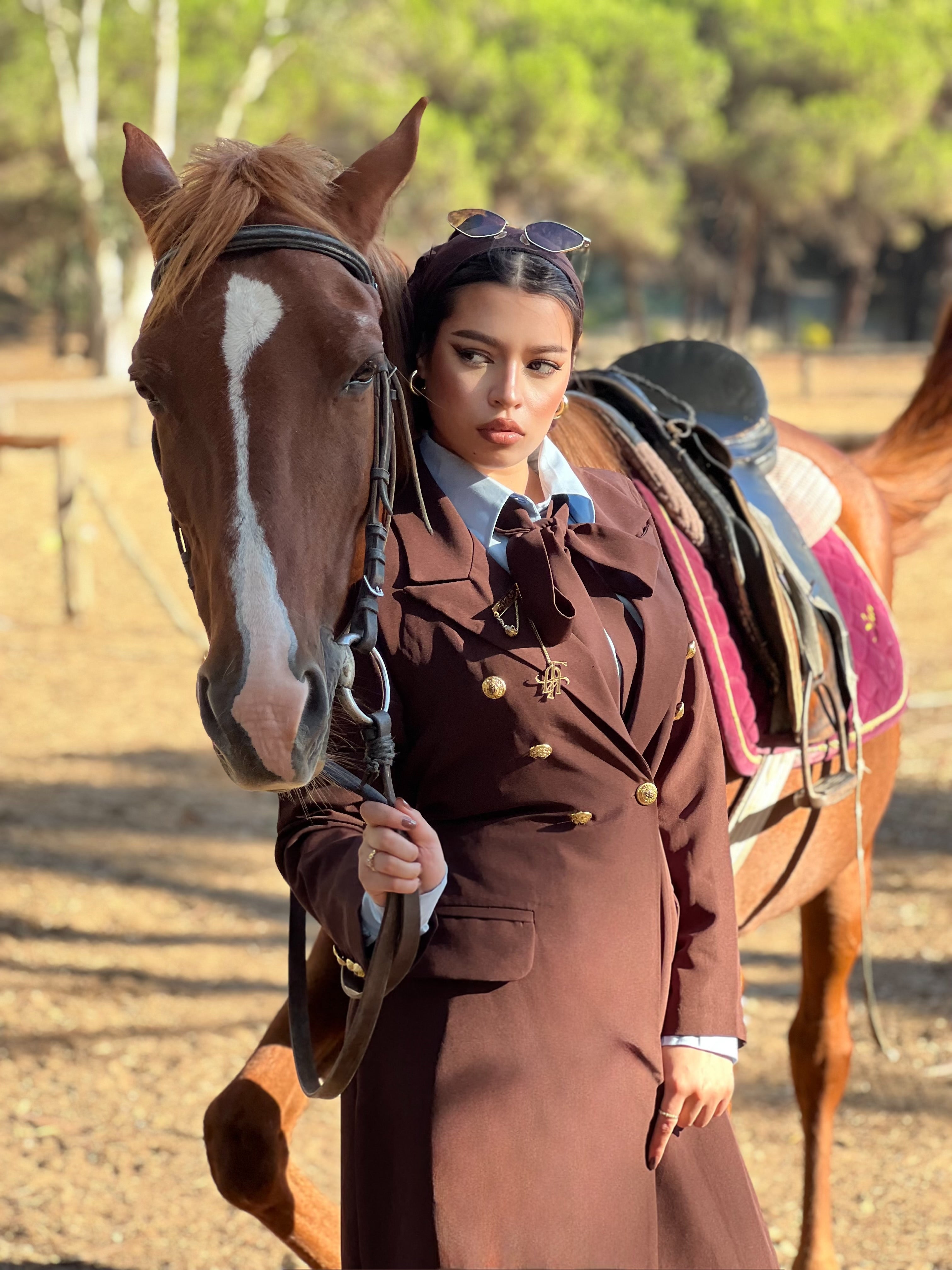Ensemble Cavallo Rubino(marrant)