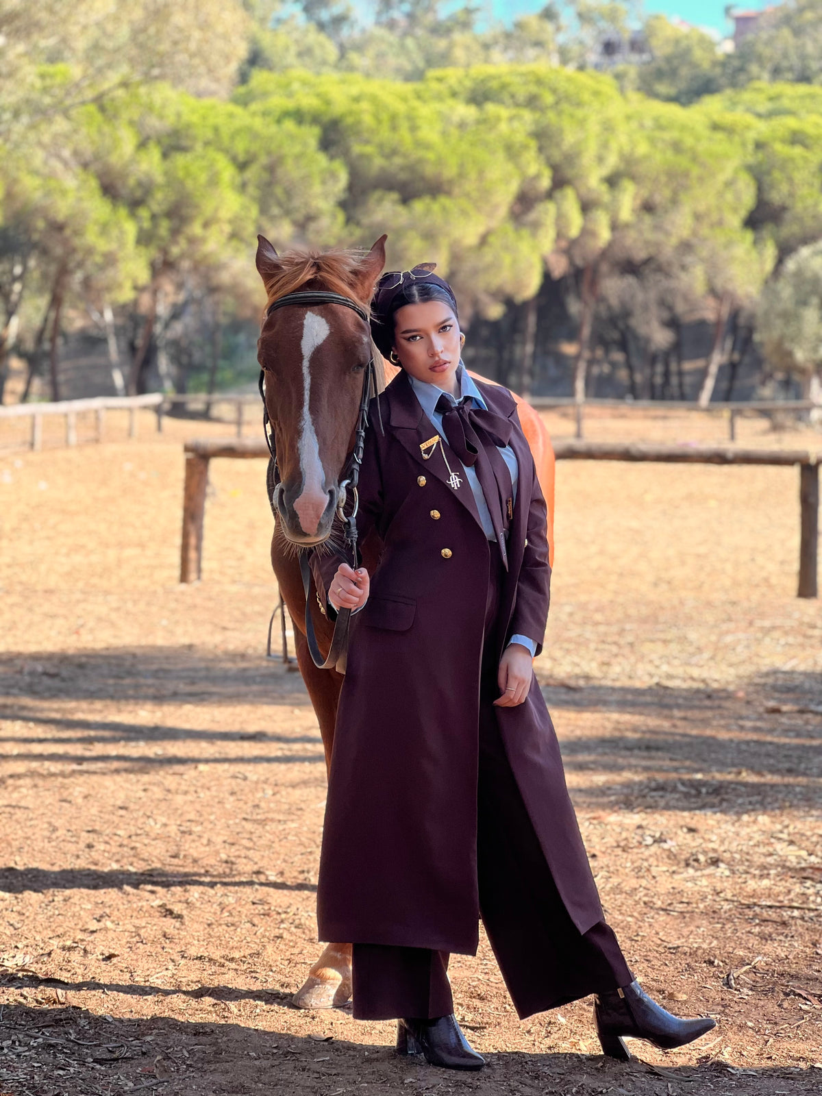 Ensemble Cavallo Rubino(marrant)