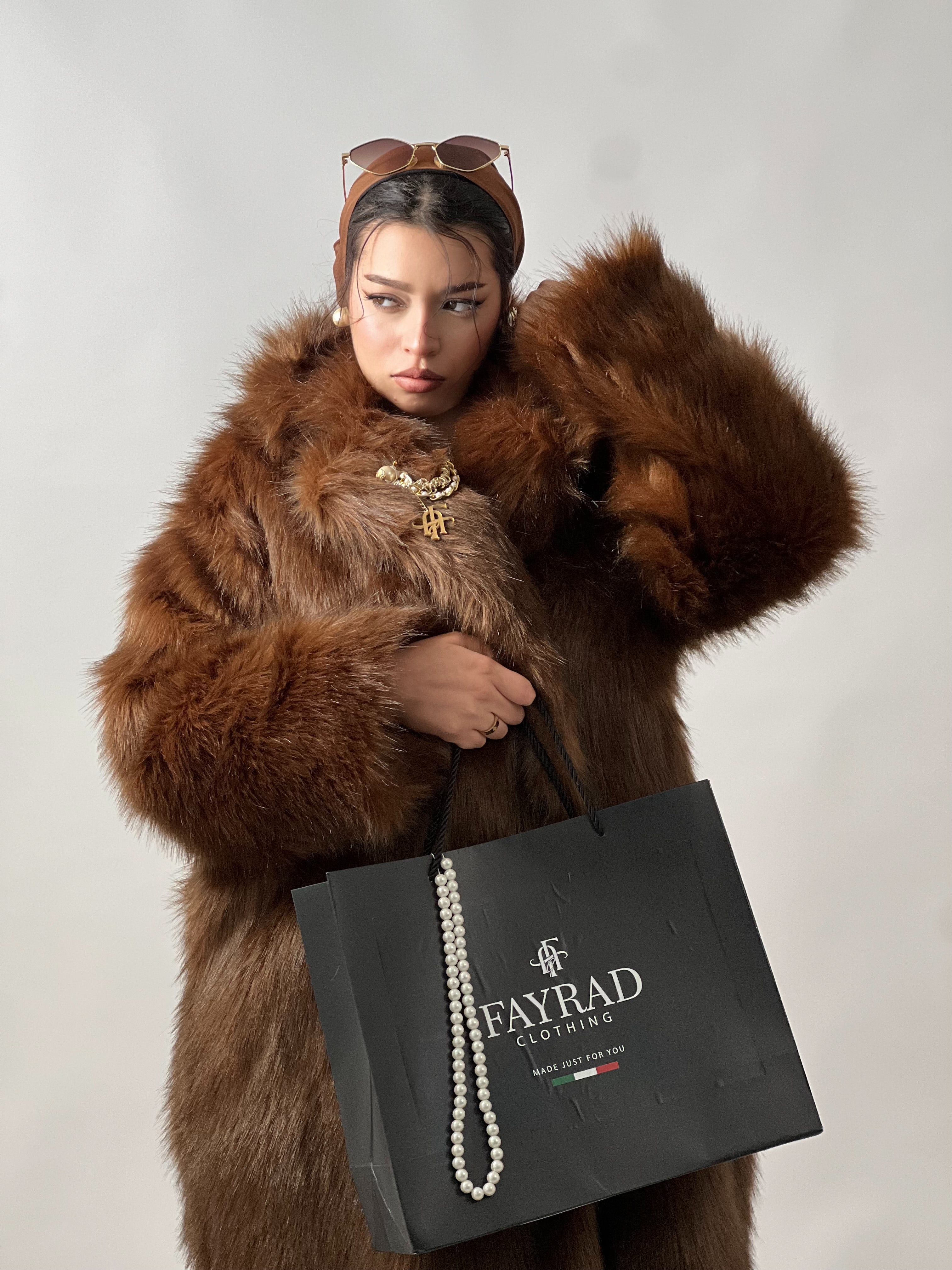 Manteau en fourrure