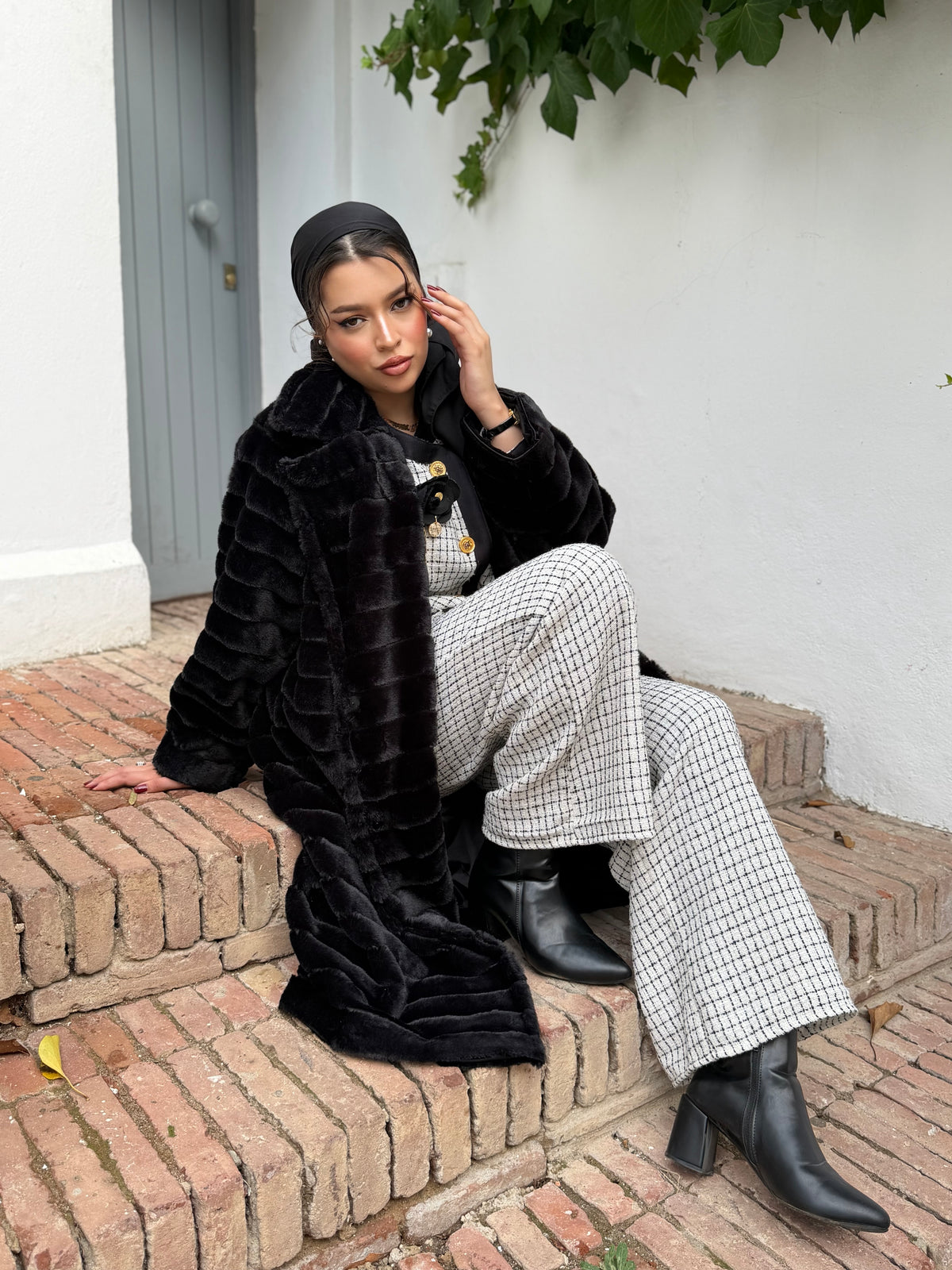 ⚜️ MANTEAU FOURRURE NOIRÉA (LONG / COURT)