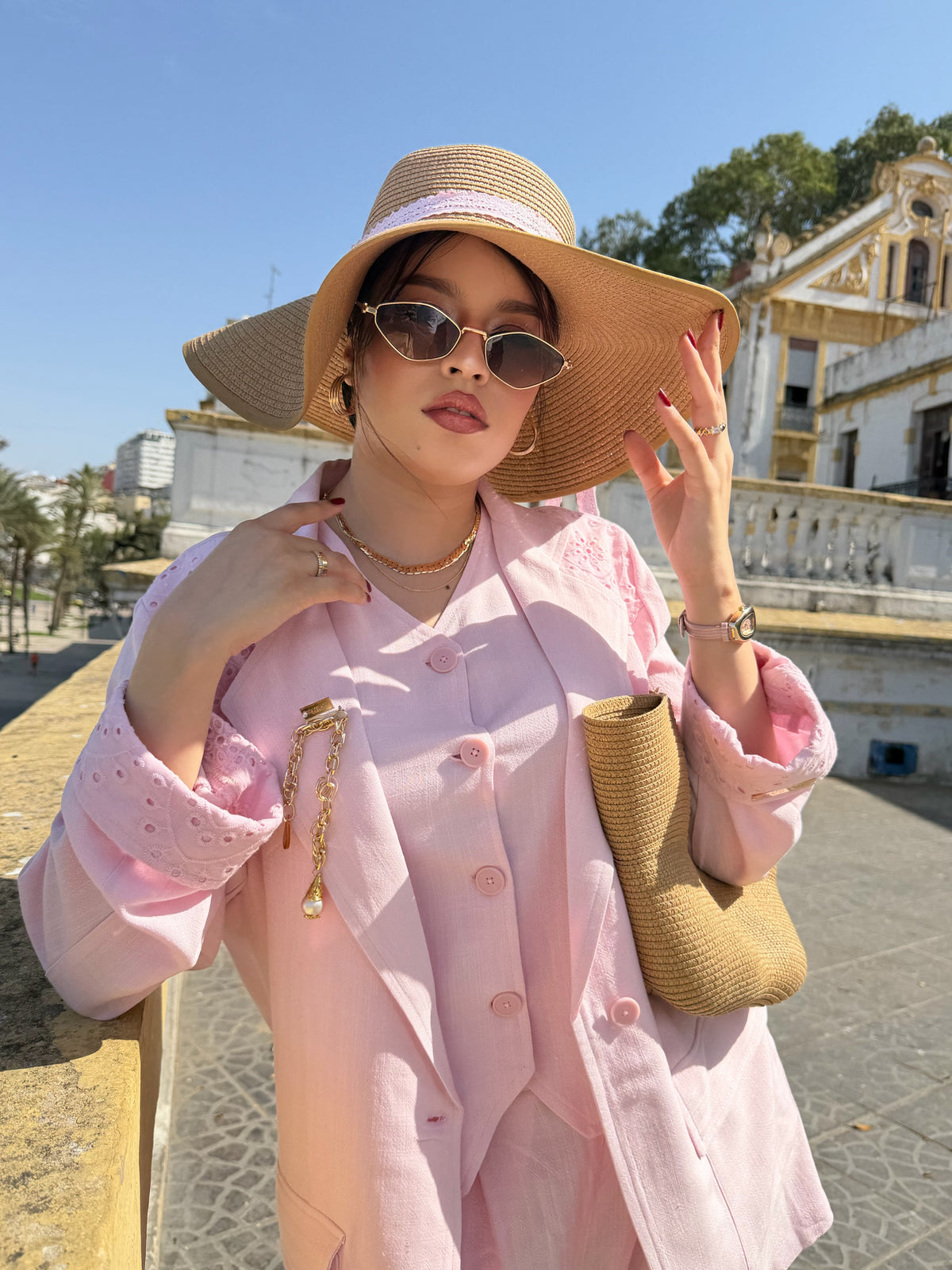 Ensemble pizzo Rosa
