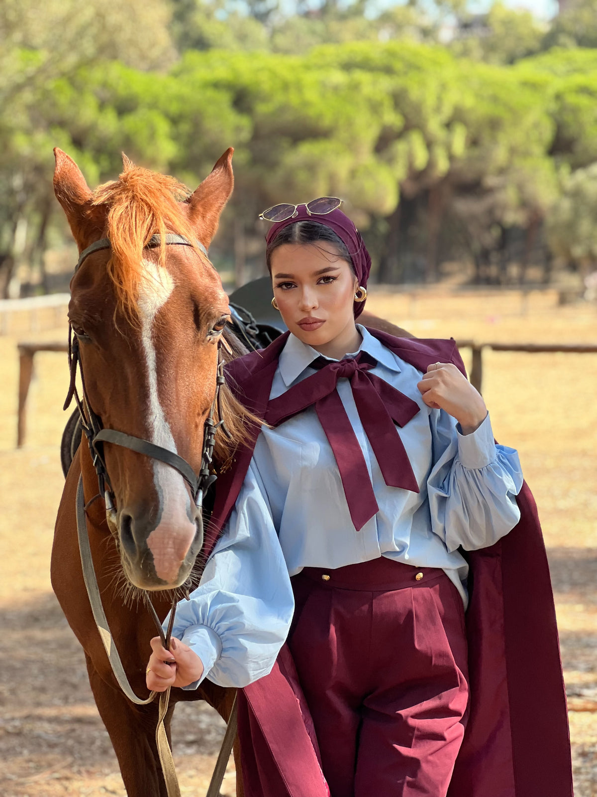 Ensemble Cavallo Rubino (Burgundy)