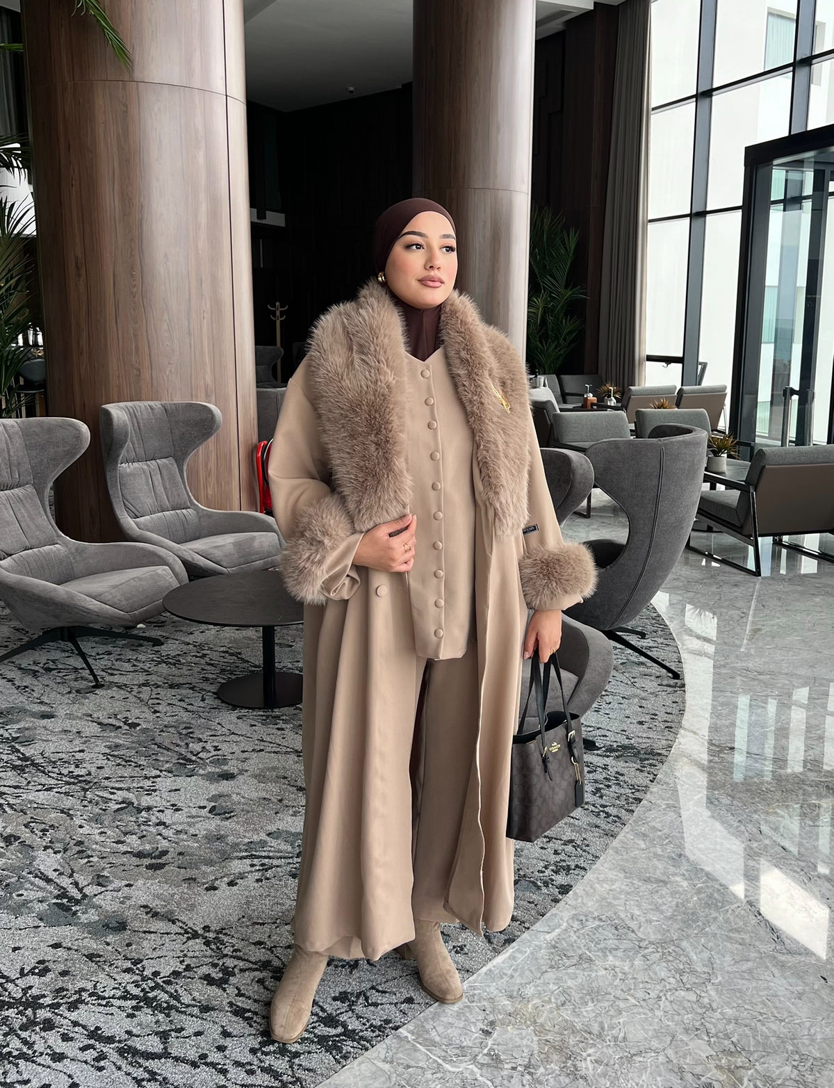 Ensemble Royal Fourrure 🍂