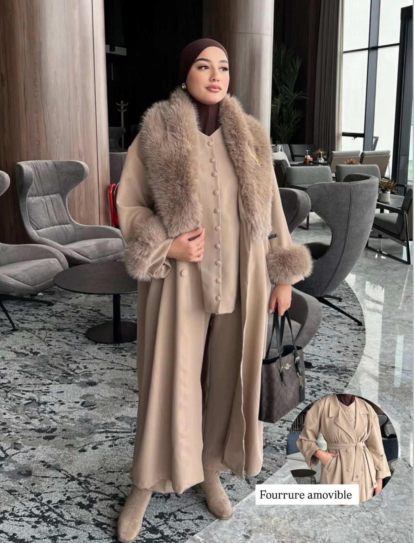 Ensemble Royal Fourrure 🍂