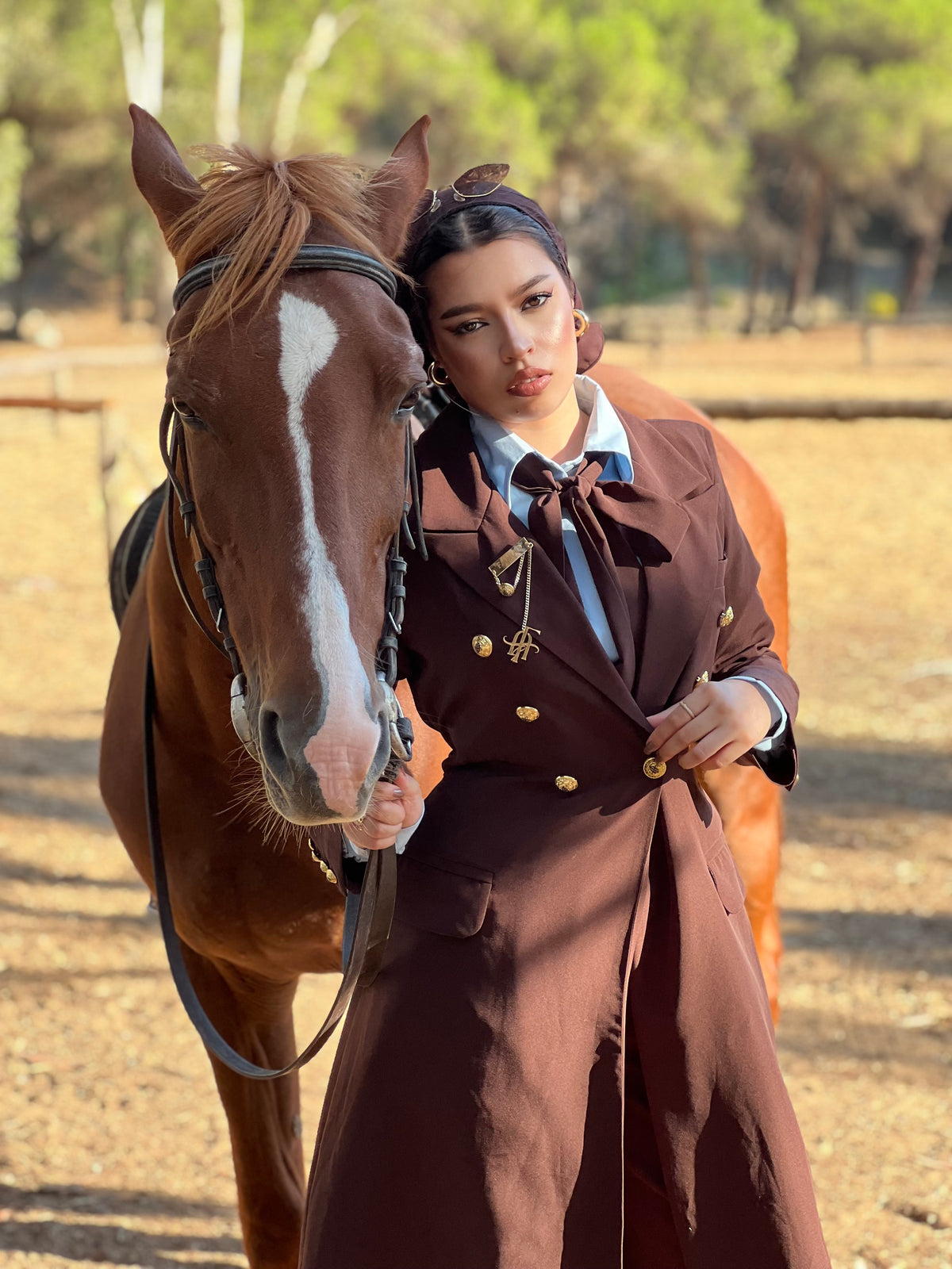 Ensemble Cavallo Rubino(marrant)
