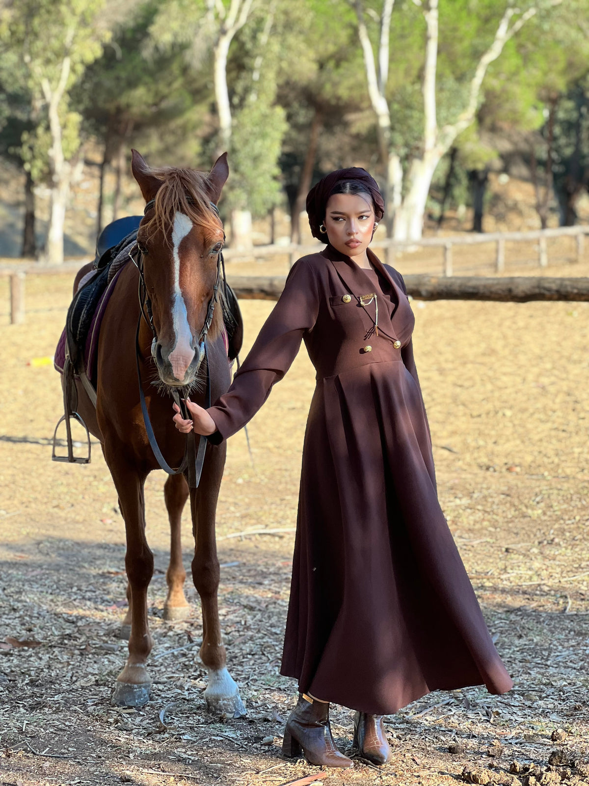 Robe Cavallo Rubino (marrant)