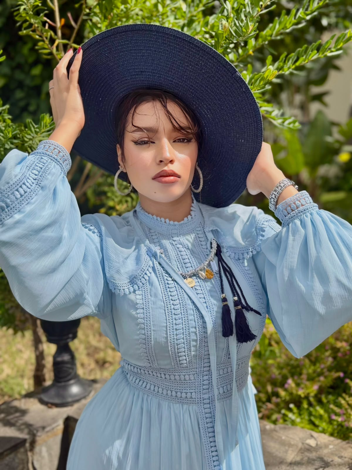 Robe rit merlette (bleu ciel)