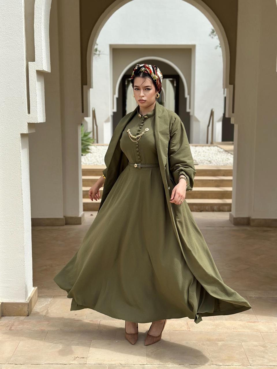 Ensemble royal (Robe &Trench )