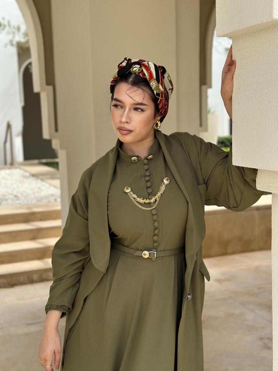 Ensemble royal (Robe &Trench )